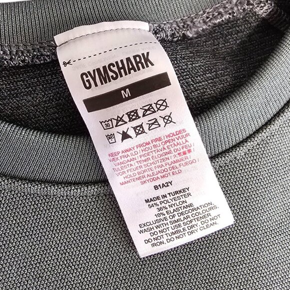 Gymshark Womens Adapt Ombre Seamless Long Sleeve Crop Top, Size Medium - Picture 5 of 7